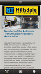 Mobile Screenshot of hillsdaletransmission.com